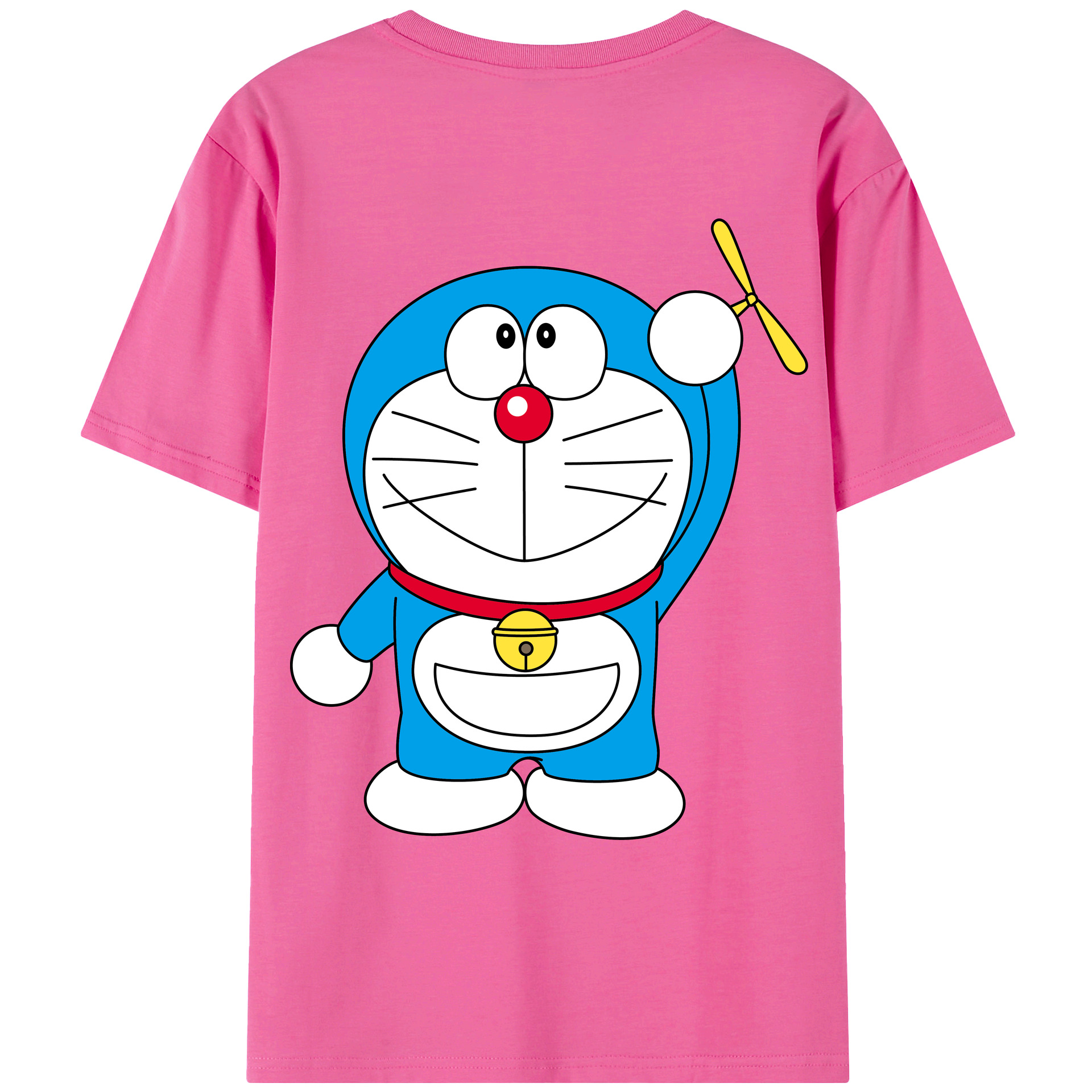 （画像用） ドラえもん Doraemon レディース半袖Tシャツ(バックプリント)